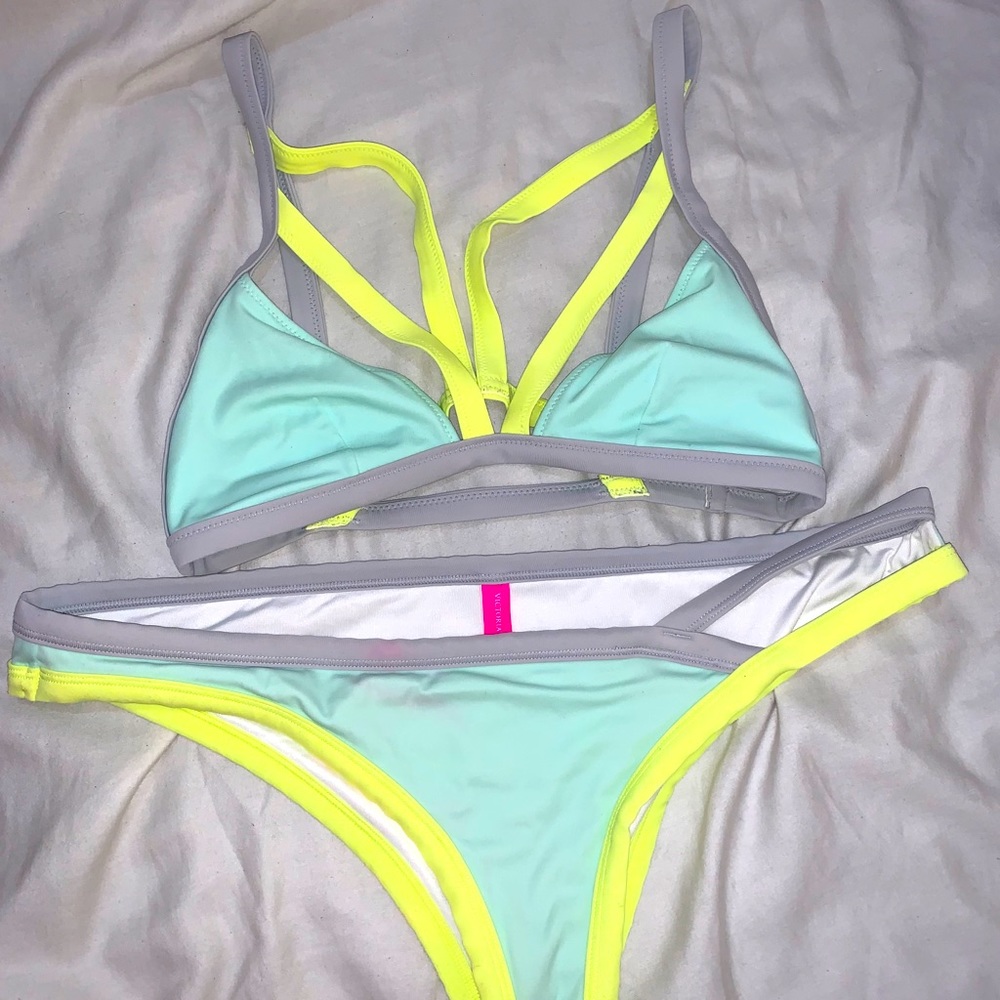 Pink swimsuit